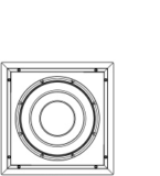 TRIAD InCeiling Bronze/10 Sub