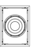 TRIAD InWall Bronze/6 Sub